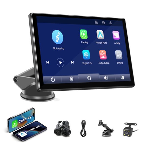 9'' portable Wireless CarPlay for car - 图片 2